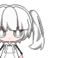 Hair Pigtail LR 3